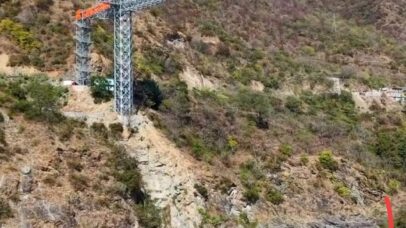 india's Highest Bungee 219 meter