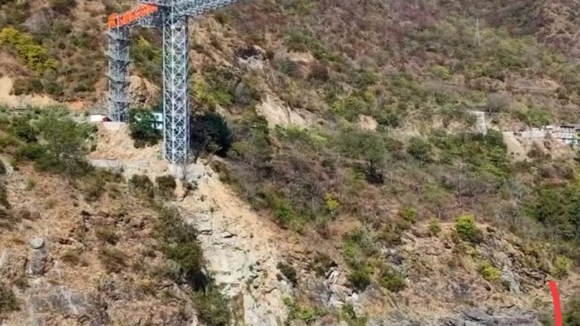india's Highest Bungee 219 meter