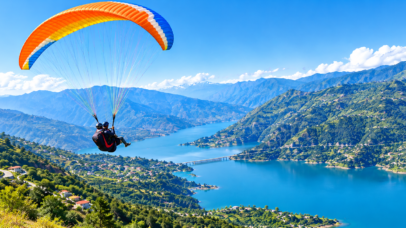 paragliding in new tehri