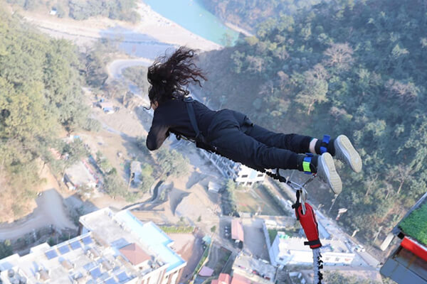 bungee jumping in rishikesh