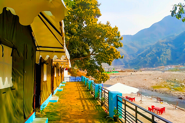 river side camp in rishikesh, luxury camp in rishikesh