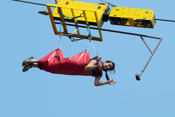 flying fox in rishikesh