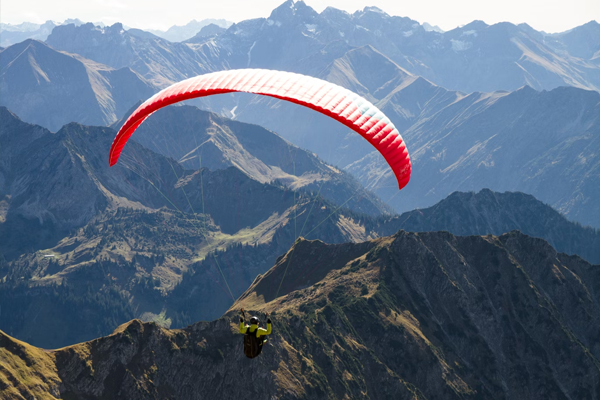 paragliding in Rishikesh