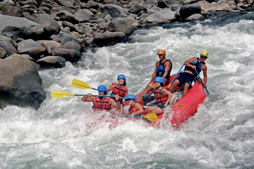 16km rafting in rishikesh